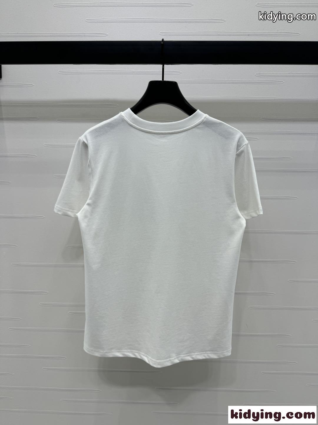 モノグラムポケット付 Tシャツ ルイ・ヴィトン 半袖Tシャツ コピー レディース-4