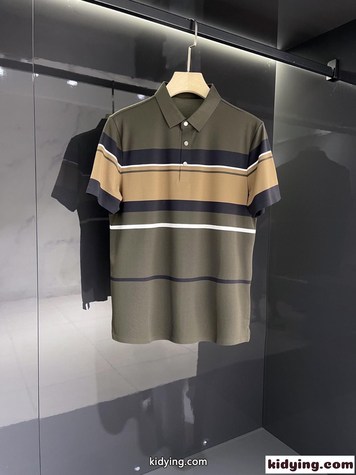大人 おしゃれ カジュアル エルメス 半袖tシャツ コピー 合わせやすい 定番 快適 ポロシャツ-0