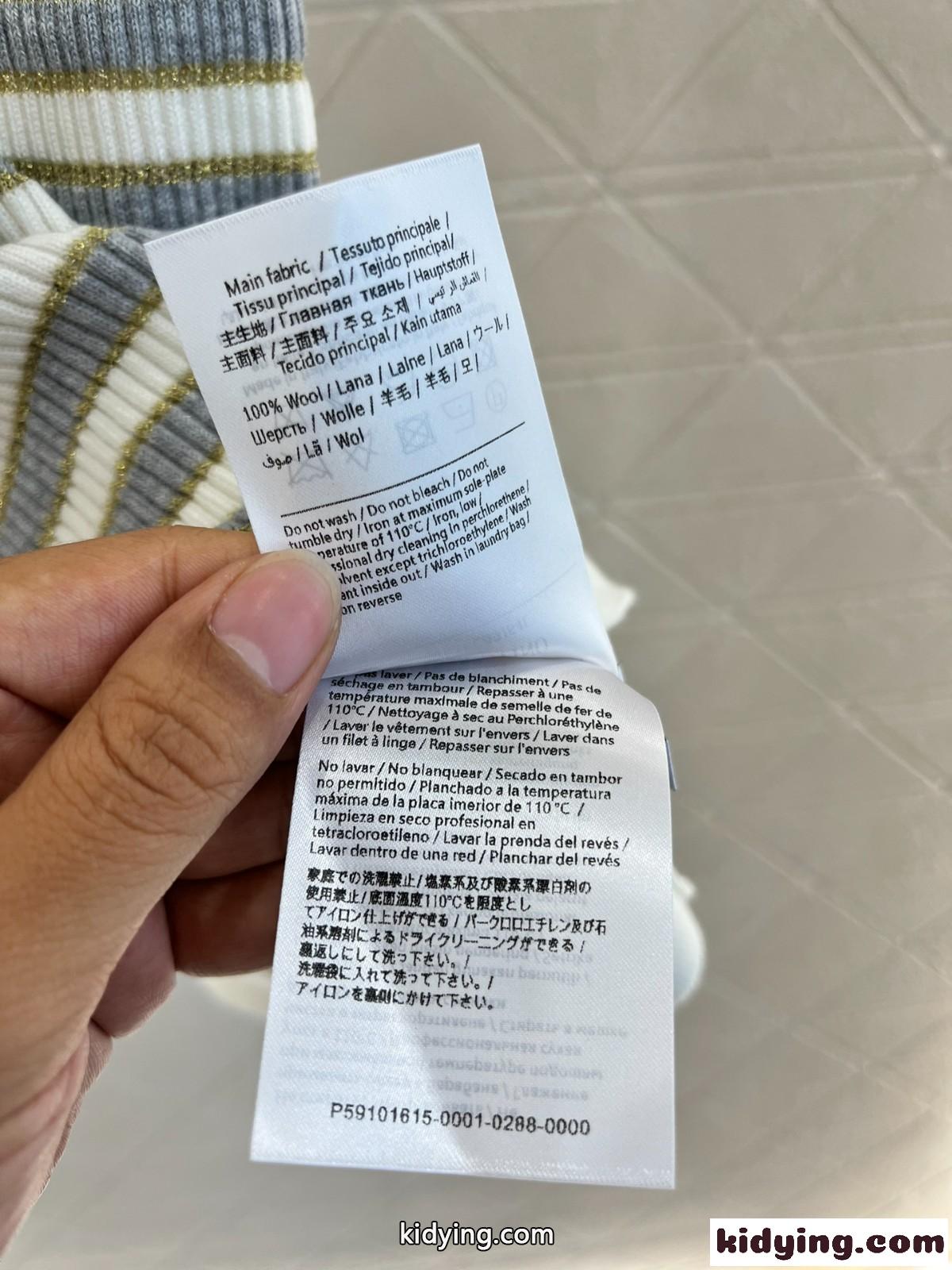 ヴァレンティノ ニット コピー レディース ストライプ リブ編み ニットワンピース-0