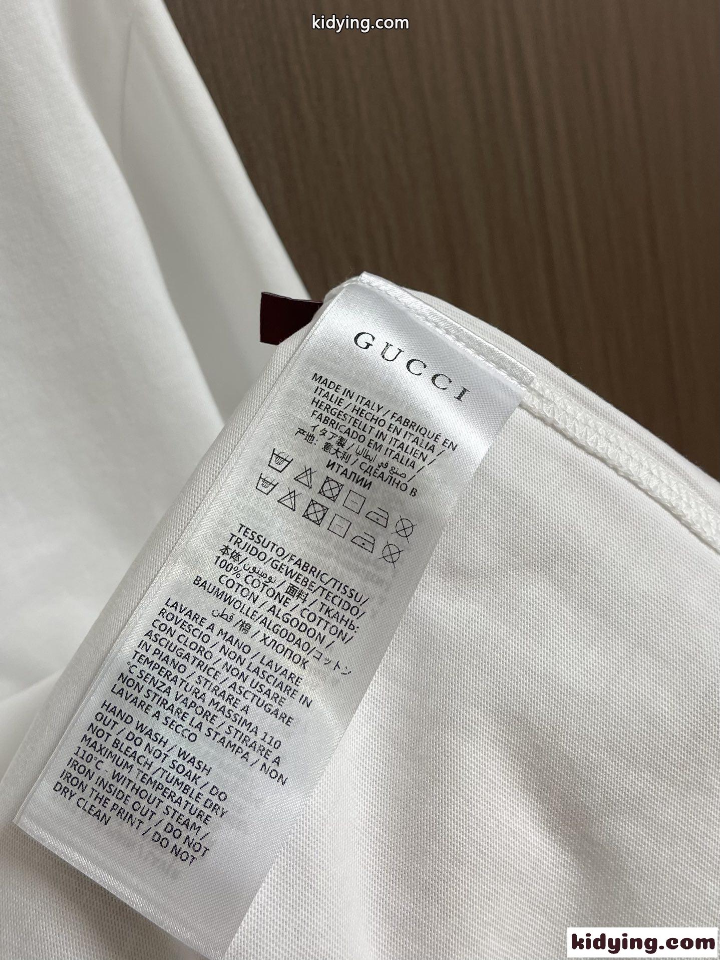 人気 合わせやすい カジュアル プリント グッチ Tシャツ コピー 長袖Tシャツ-4