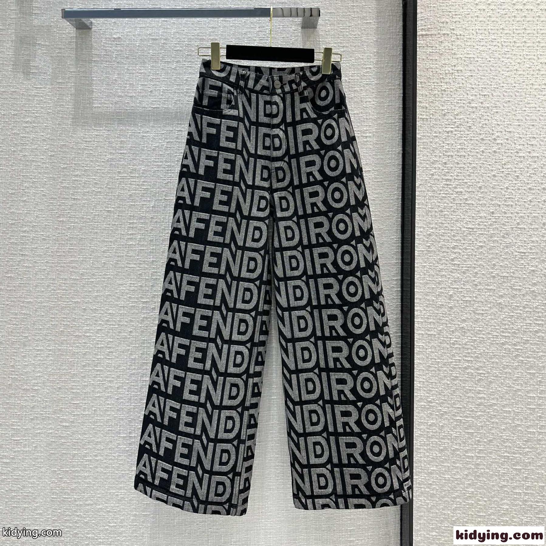 FENDI ROMAカプセル コレクション デニムパンツ フェンディ ジーンズ コピー レディース-2