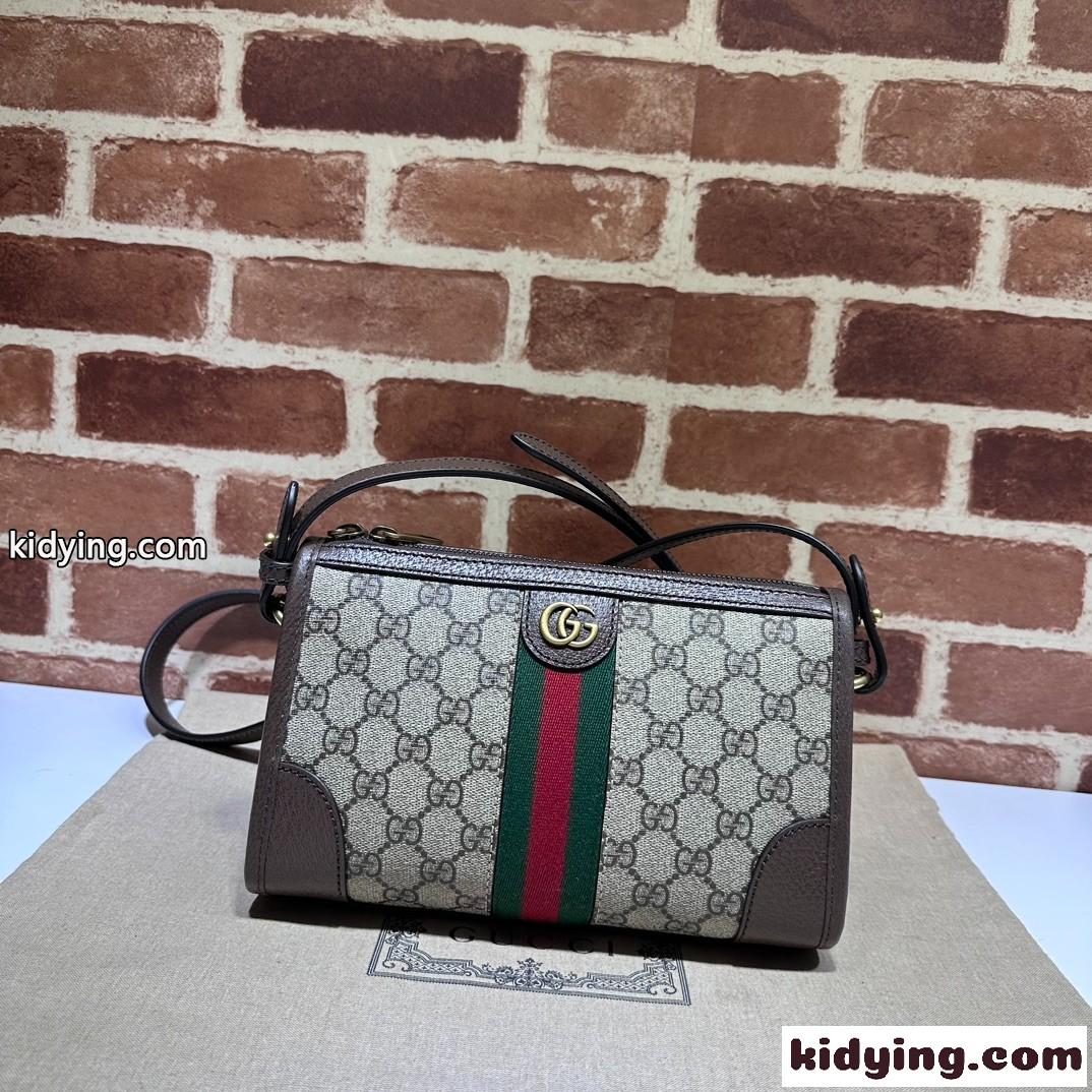 GGキャンバス×レザー グッチ GUCCI オフィディア GGメッセンジャー ショルダーバッグ コピー 752581-0