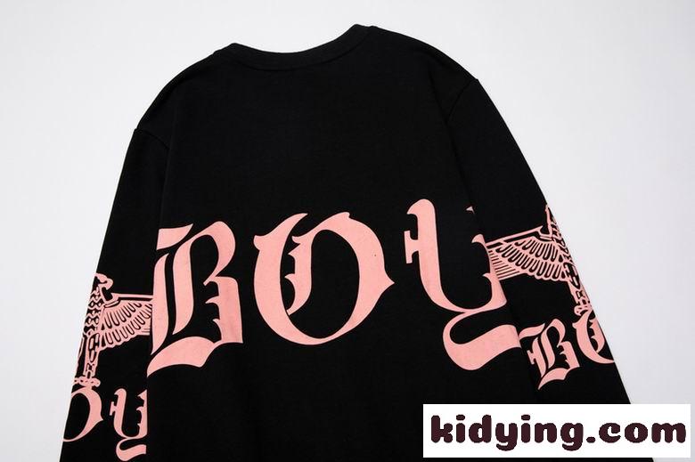 ストリート 個性的 プリント クルーネック おしゃれ ボーイロンドン 長袖tシャツ コピー メンズ カジュアル-2