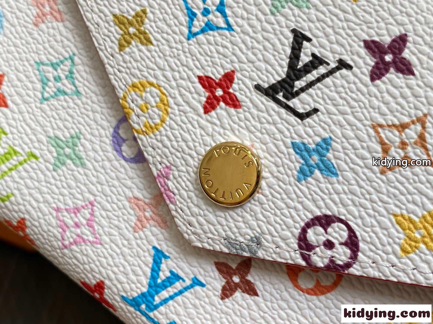 M14163 三つ折り財布 LV × TM ポルトフォイユ･ヴィクトリーヌ ルイヴィトン 財布 スーパーコピー ホワイト-3