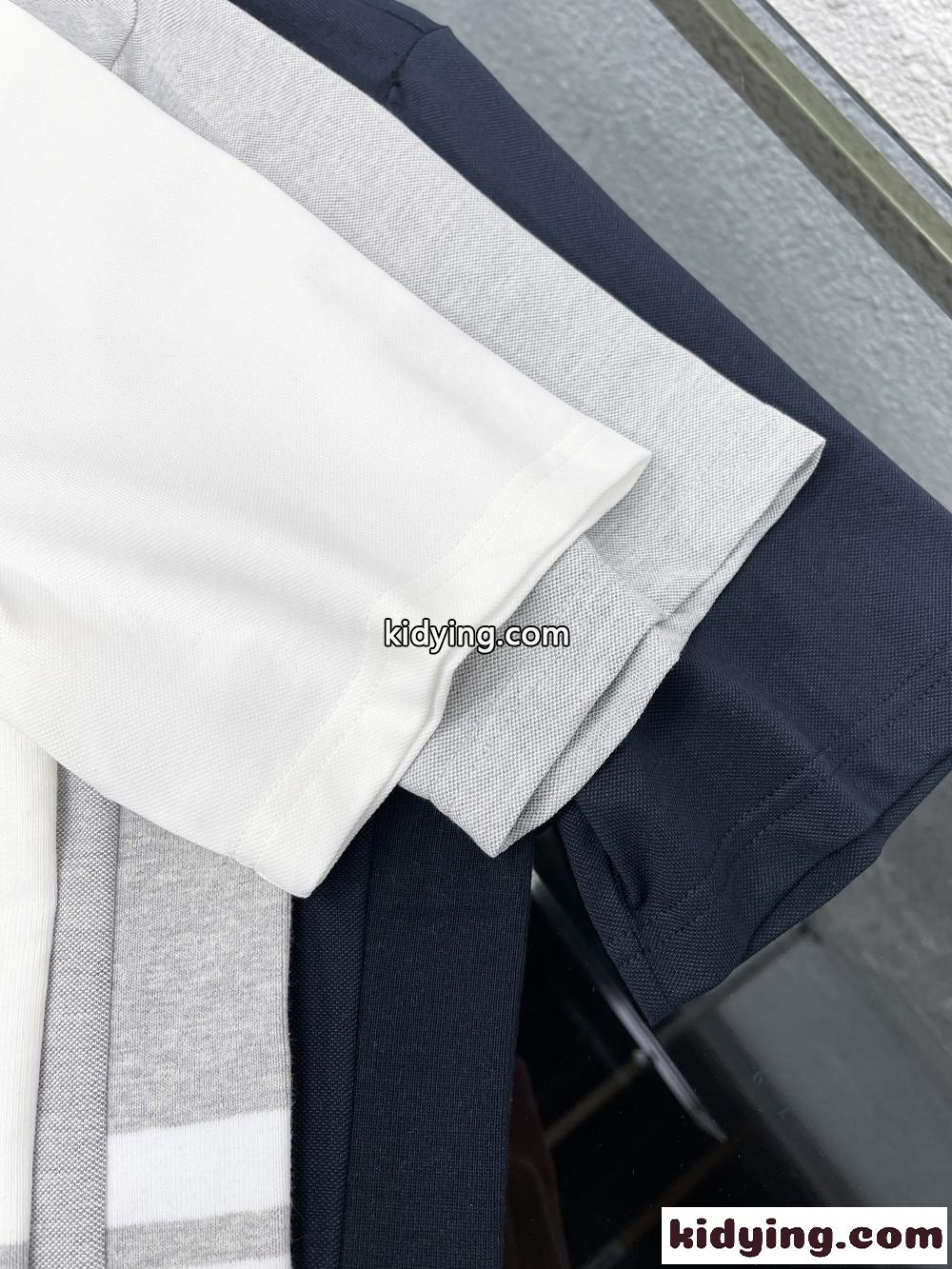 トムブラウン tシャツ コピー 半袖 高級感 コットン 男女兼用 人気 クルーネック 定番 トップス-3