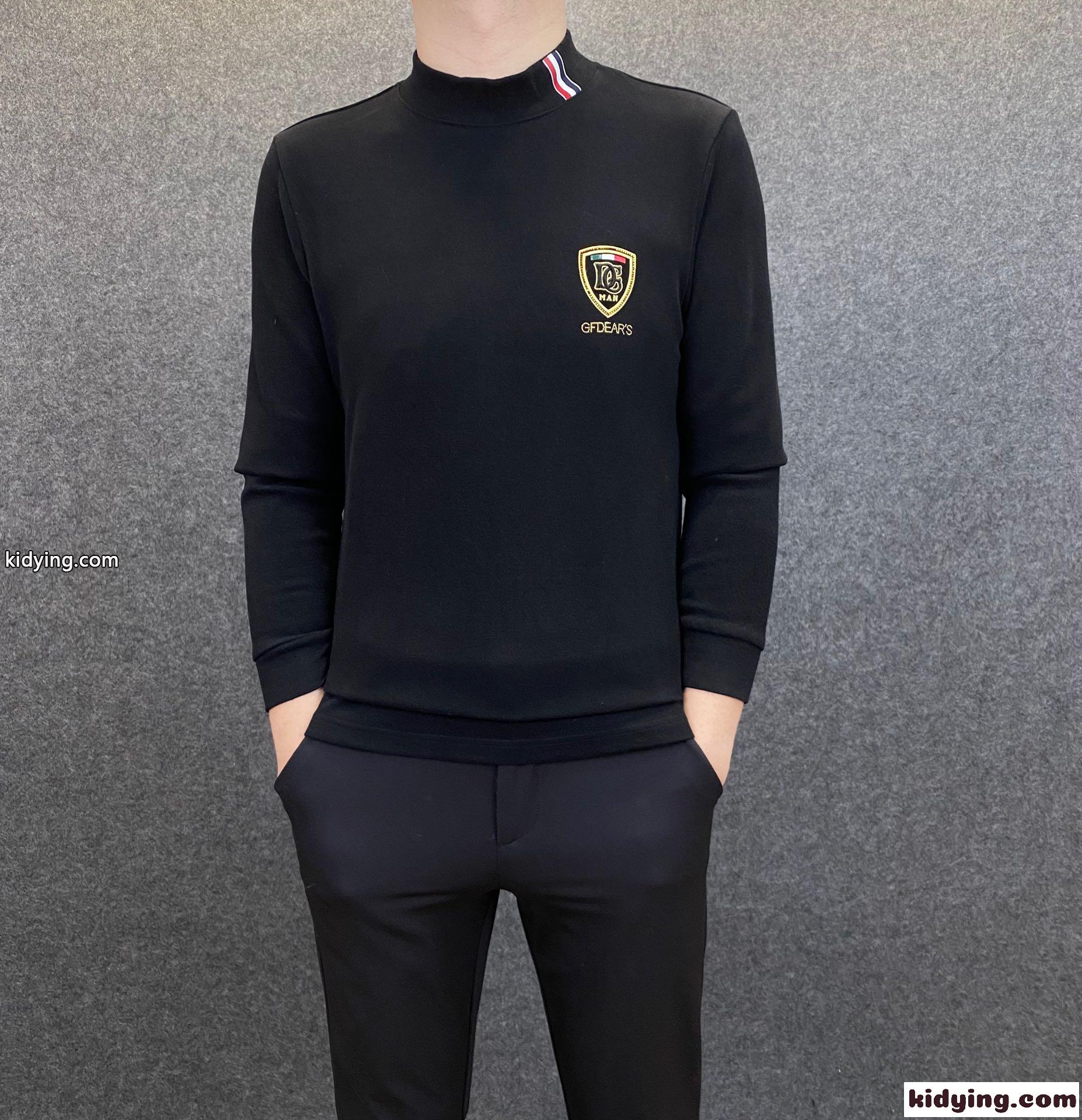 ベーシック 3色 合わせやすい 柔らかい 快適 ドルチェ&ガッバーナ メンズ コピー 長袖Tシャツ シンプル おしゃれ-2