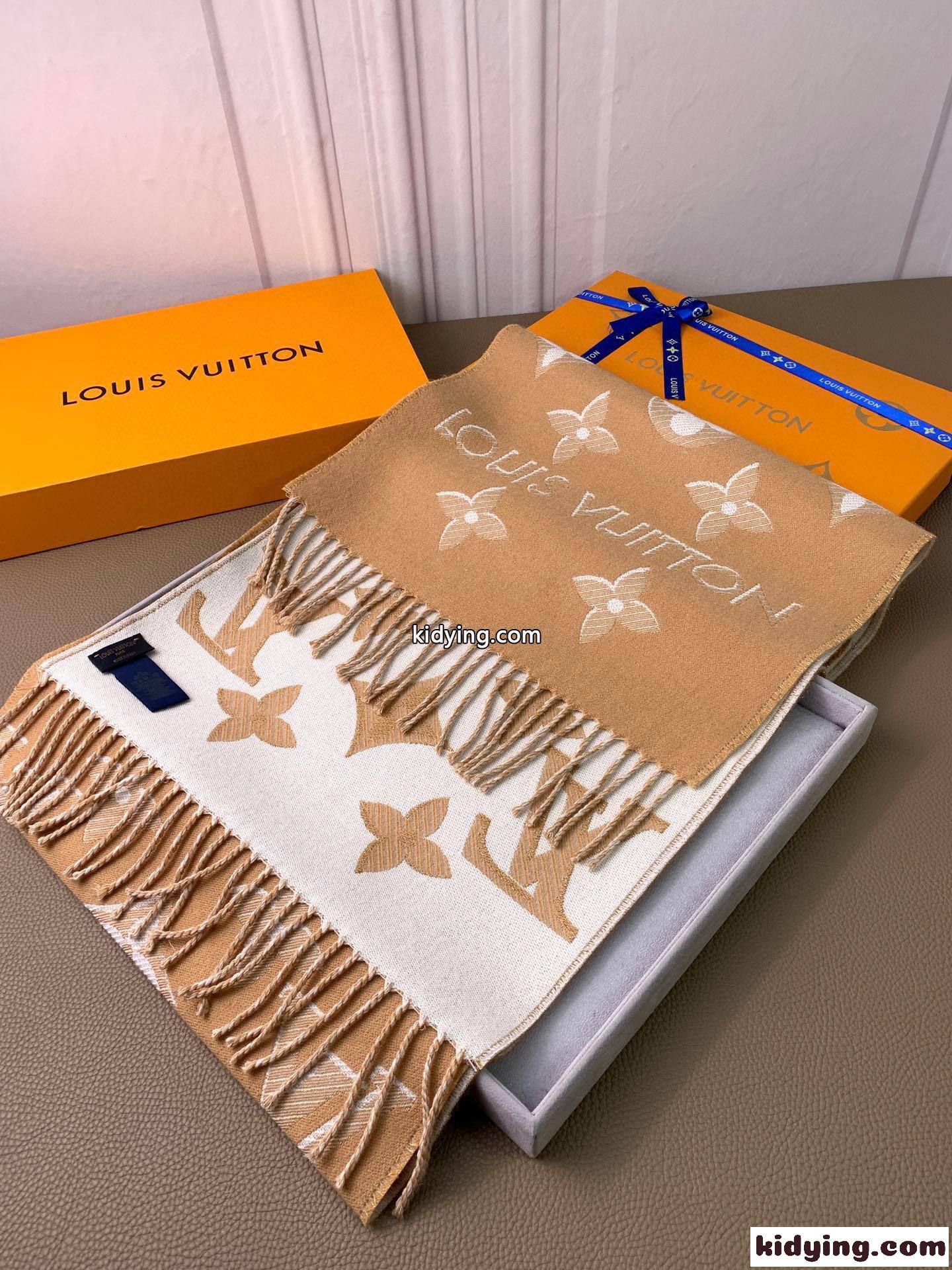 ルイヴィトン スカーフ スーパーコピー LV エセンシャル シャイン マフラー-2