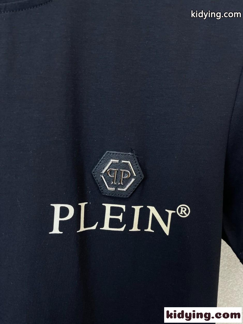 カジュアル 洗練された フィリッププレイン Tシャツ 偽物 半袖Tシャツ-3