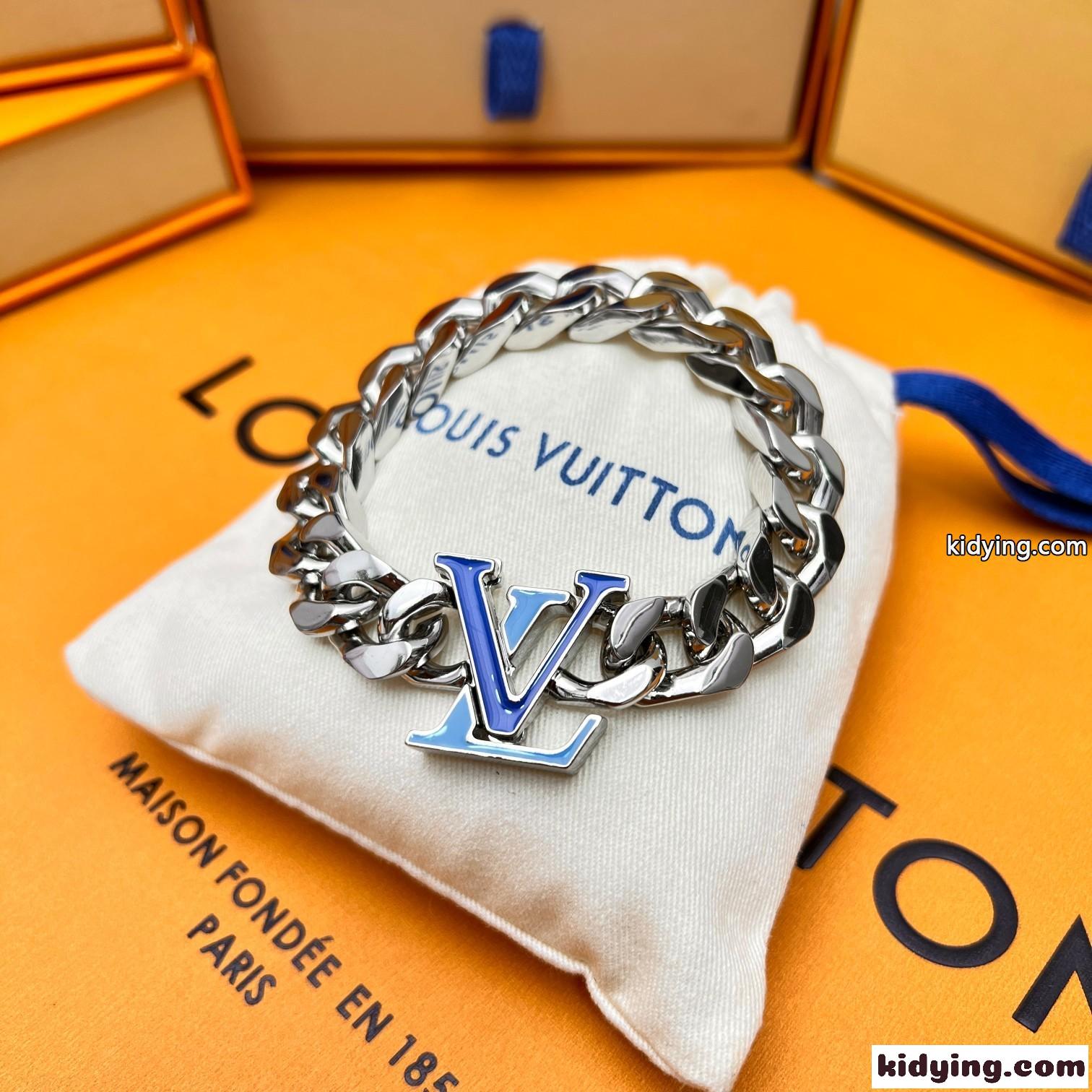 M0919M ブラスレ・LV チェーン ルイ・ヴィトン ブレスレット コピー メンズ-0