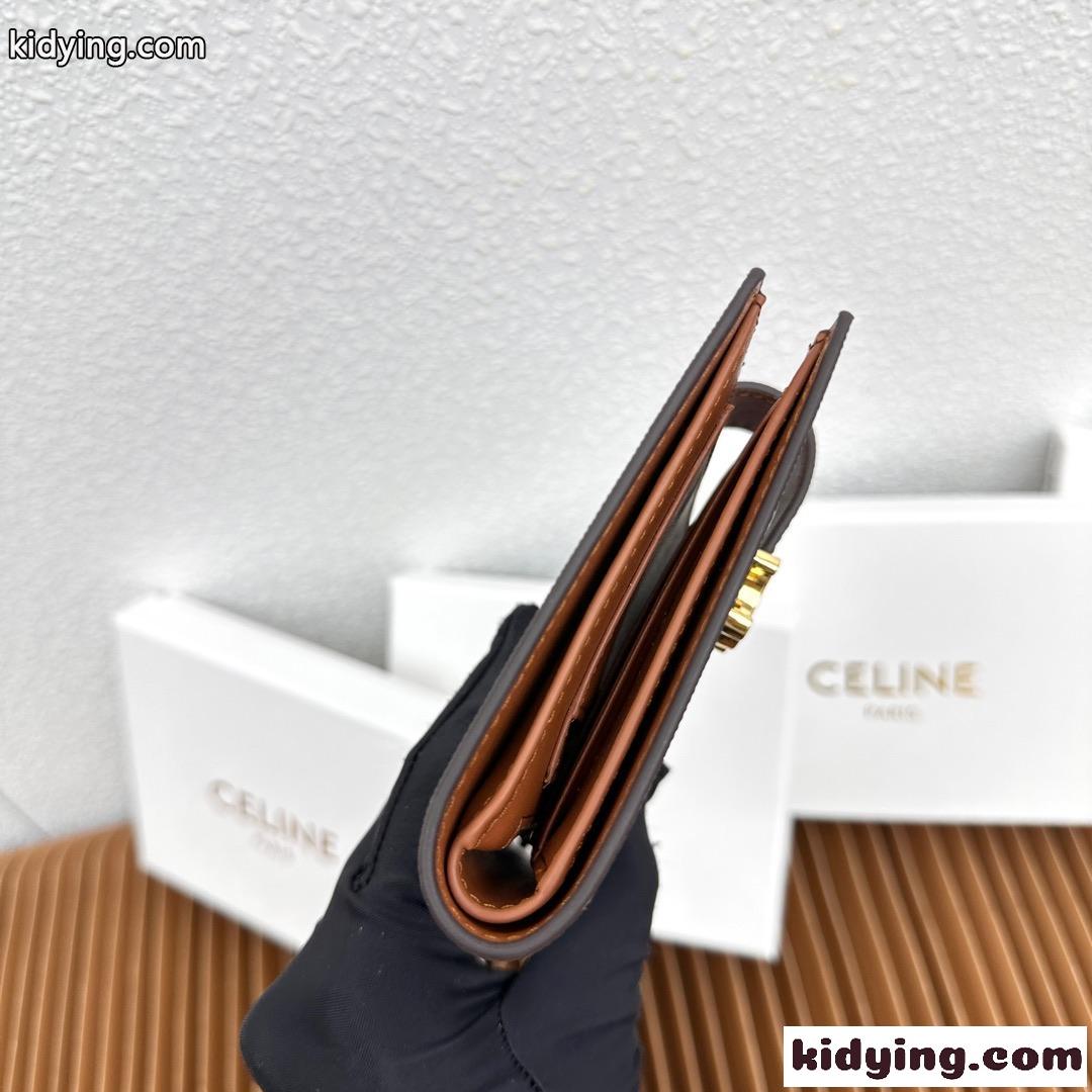 ミディアムウォレット CELINE ヴィクトワール セリーヌ 財布 コピー トリオンフキャンバス-0