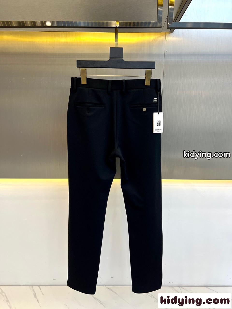 洗練された ビジネス 裏起毛 ジバンシィ パンツ コピー メンズ スラックス-4