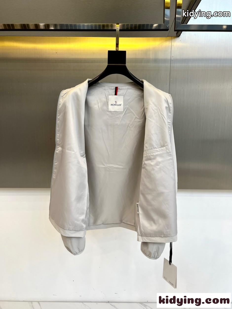 シャツカラー ジップアップ ブルゾン モンクレール ジャケット 偽物-2