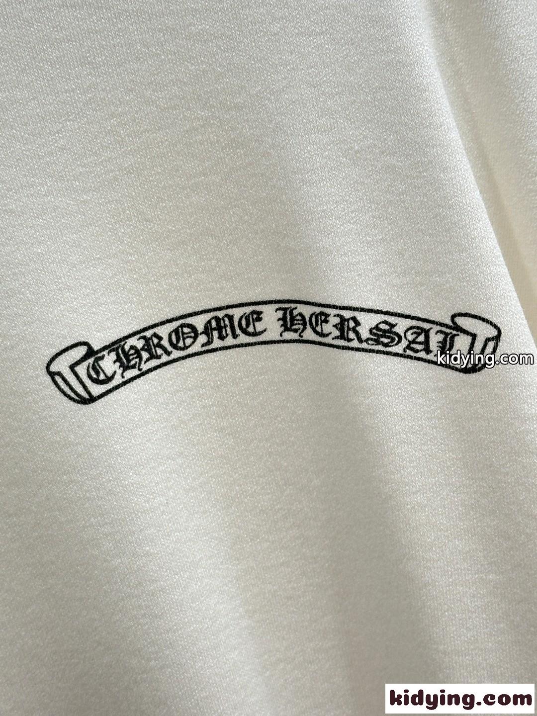 バックプリント 長袖Tシャツ クロムハーツ Tシャツ 偽物 コットン-2