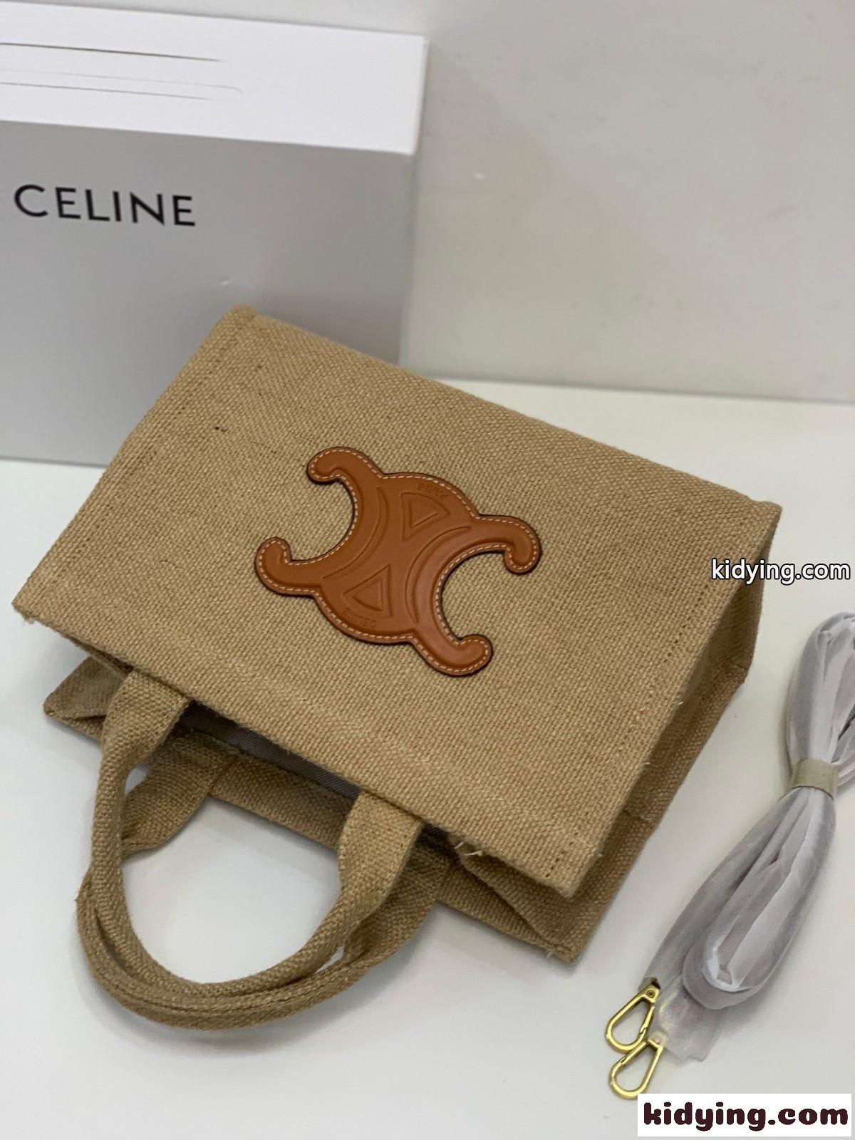 スモールサイズ 人気 新作 大容量 ロゴ セリーヌ バッグ 人気 コピー レディース マザバッグ トートバッグ-2