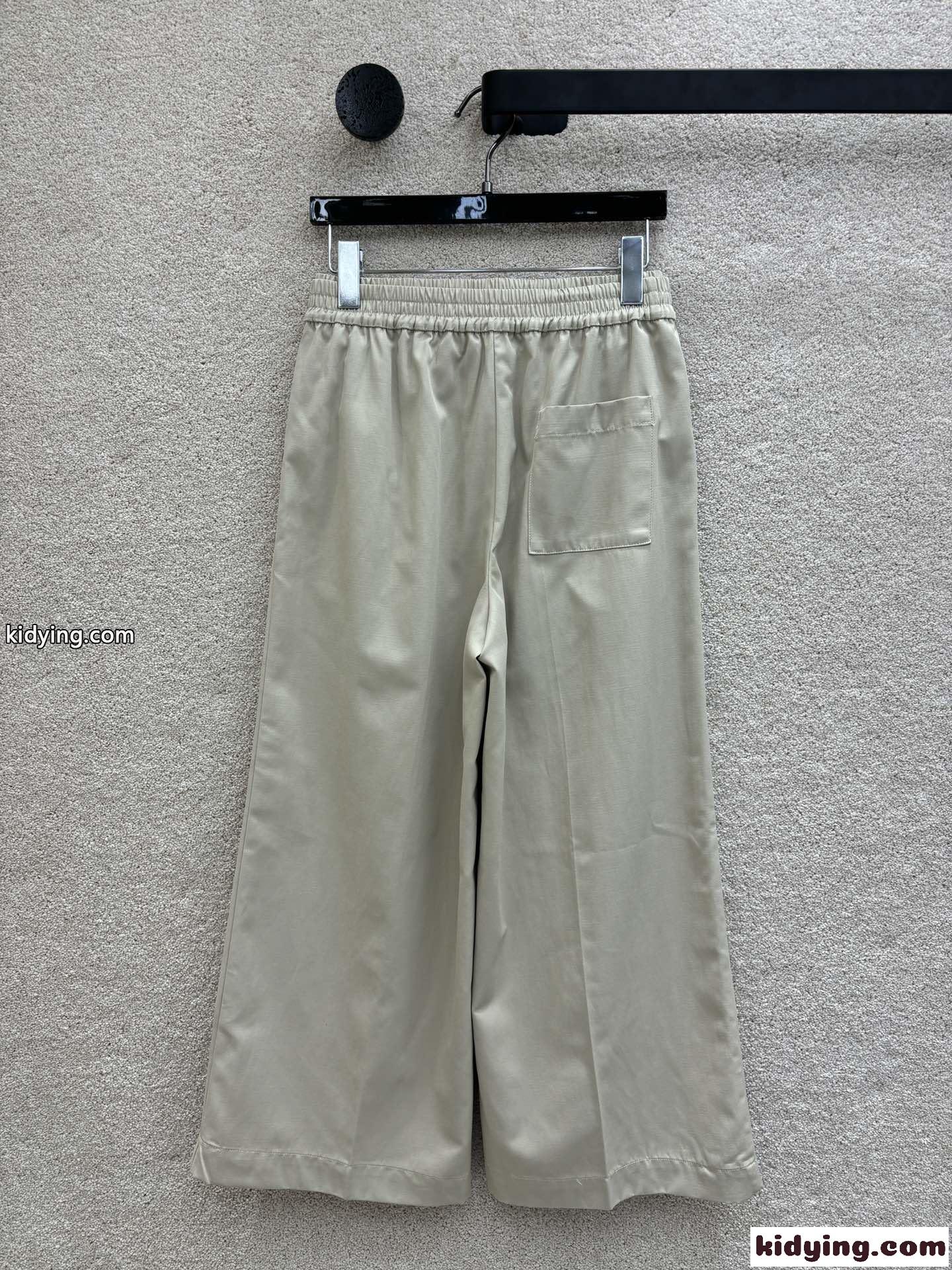 クロップド トラウザーズ ロエベ パンツ コピー レディース ゆったり-3