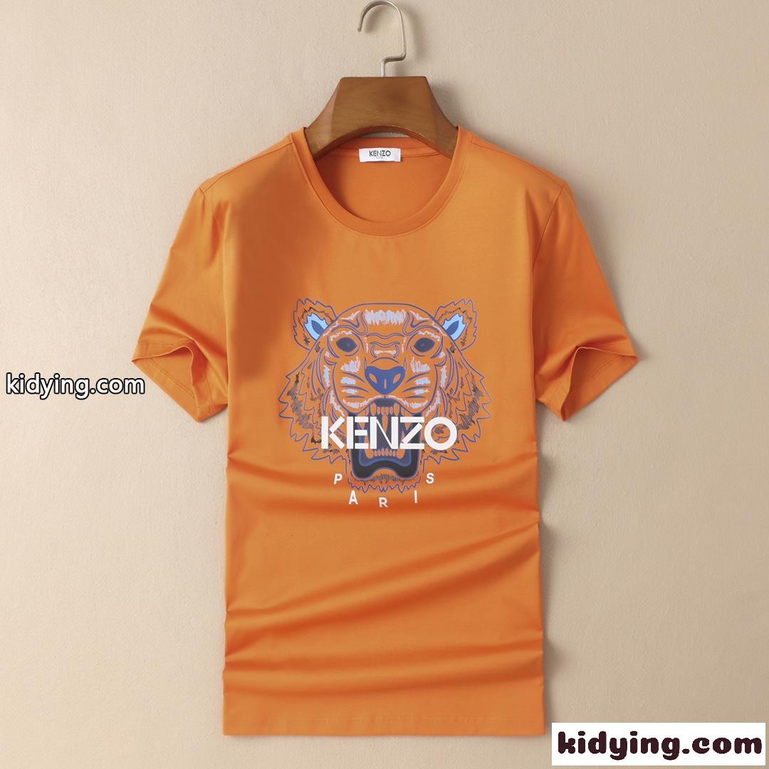 選べる6色 定番 タイガー クルーネック 着心地いい 春夏 新作 ケンゾー tシャツ コピー 半袖 おしゃれ メンズ トップス-2