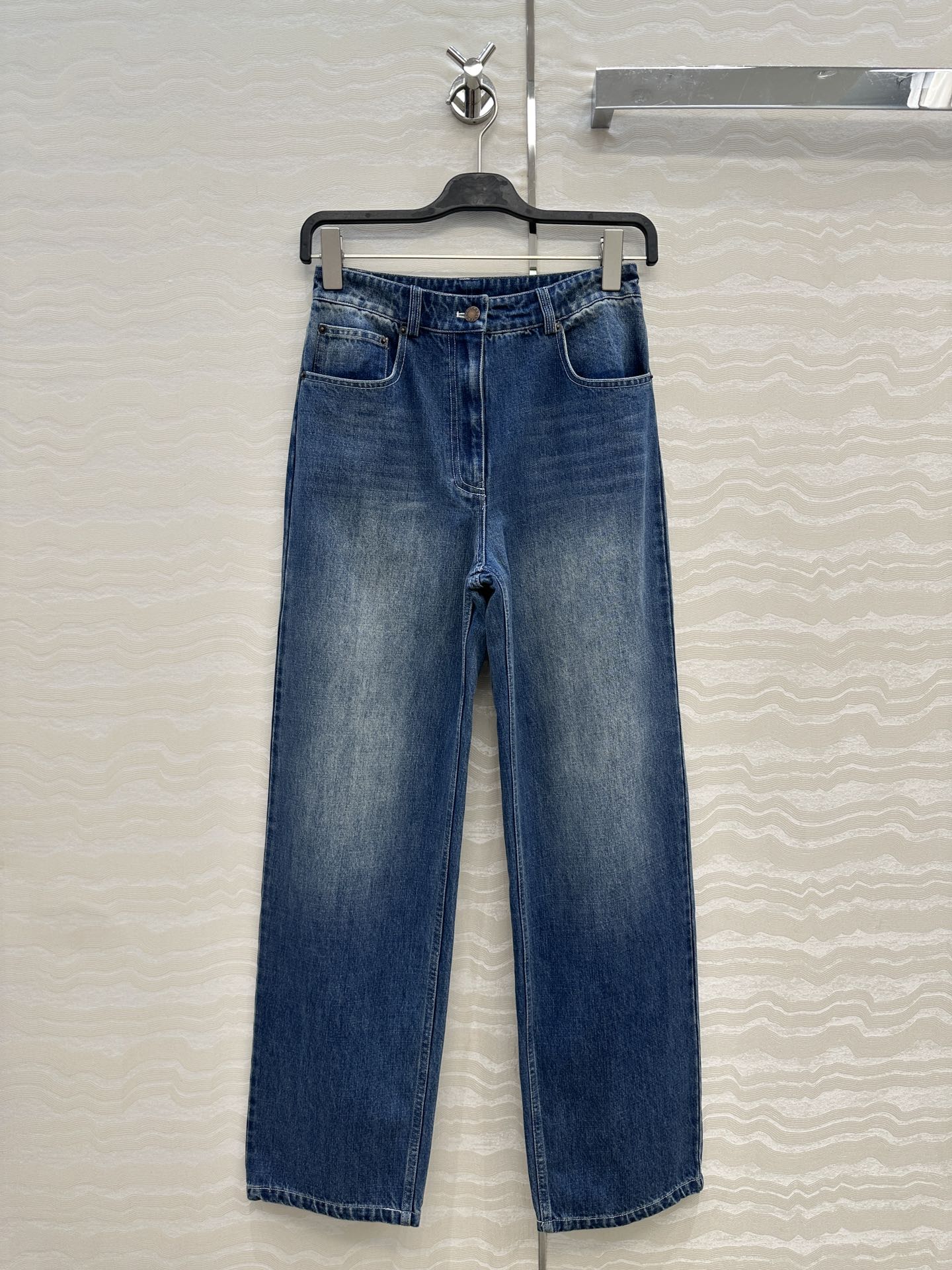 シンプル 合わせやすい デニムパンツ プラダ ジーンズ 偽物 レディース-2