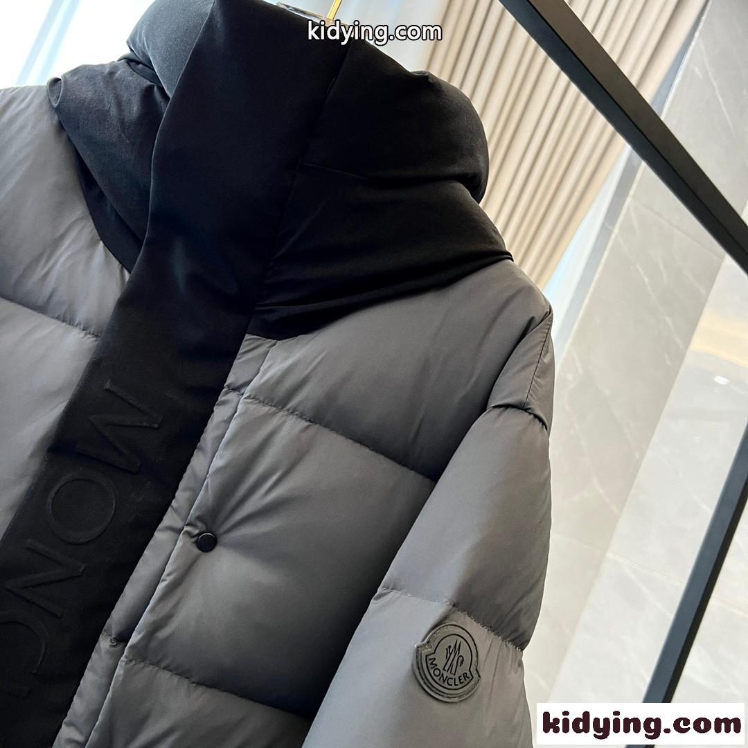 22FW MADEIRA メンズ フード付 ショートダウンジャケット モンクレール ダウンジャケット コピー グレー-0