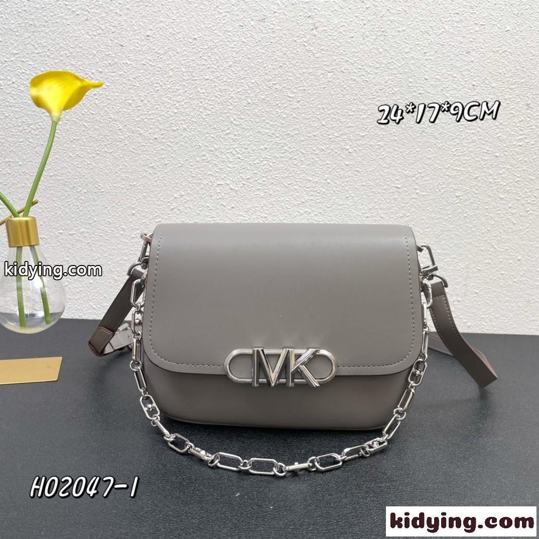 MICHAEL KORS  PARKER コンバーチブル ポシェット ショルダーバッグ マイケルコース バッグ コピー グレー-0