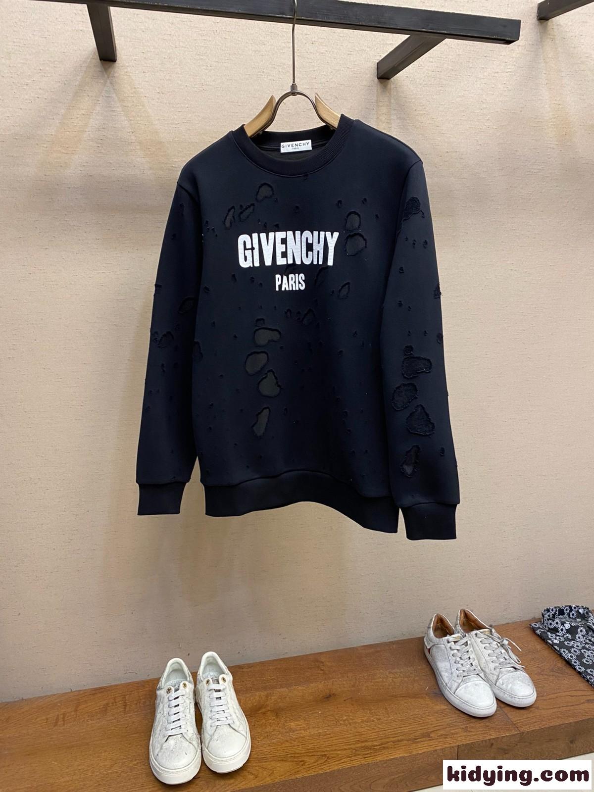 ジバンシィ Tシャツ コピー ストリート カジュアル スウェットシャツ コットン-0