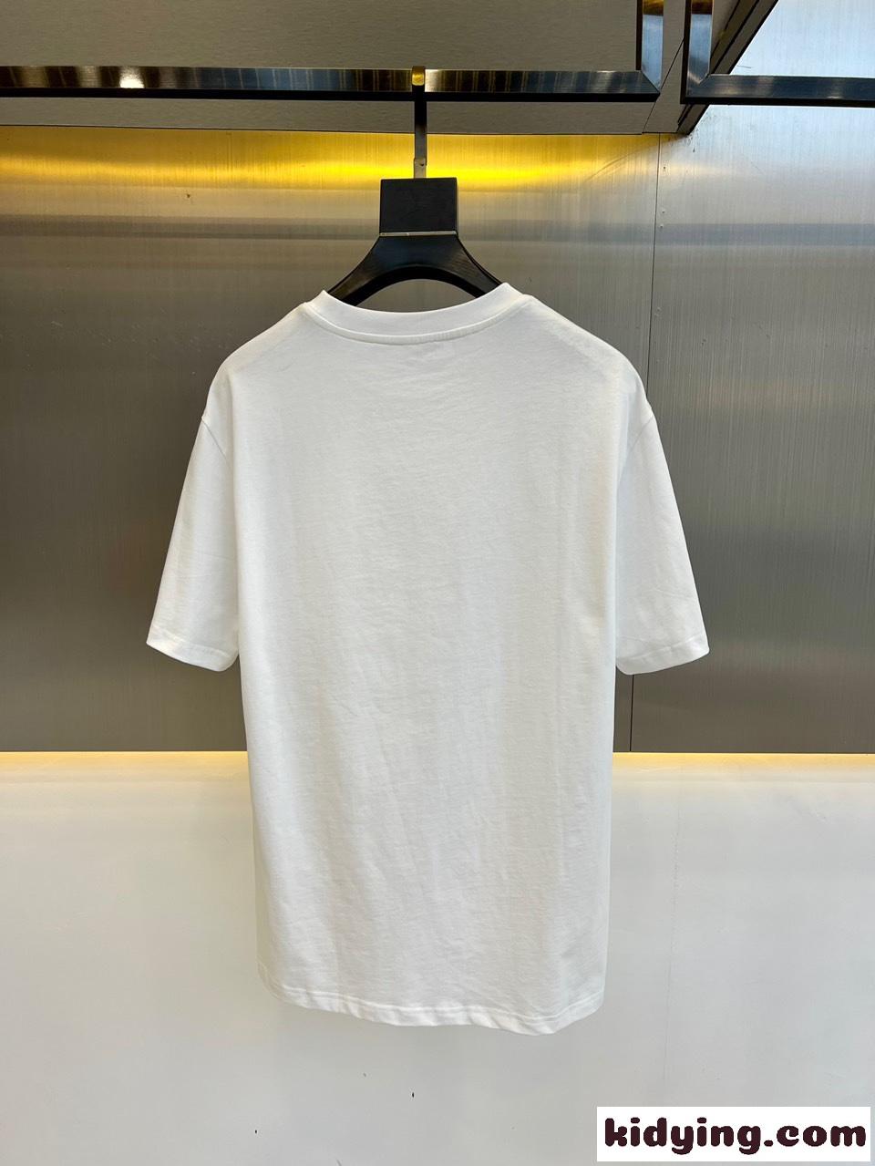 ベーシック カジュアル ロゴ クルーネック 半袖Tシャツ バレンシアガ Tシャツ コピー メンズ-3