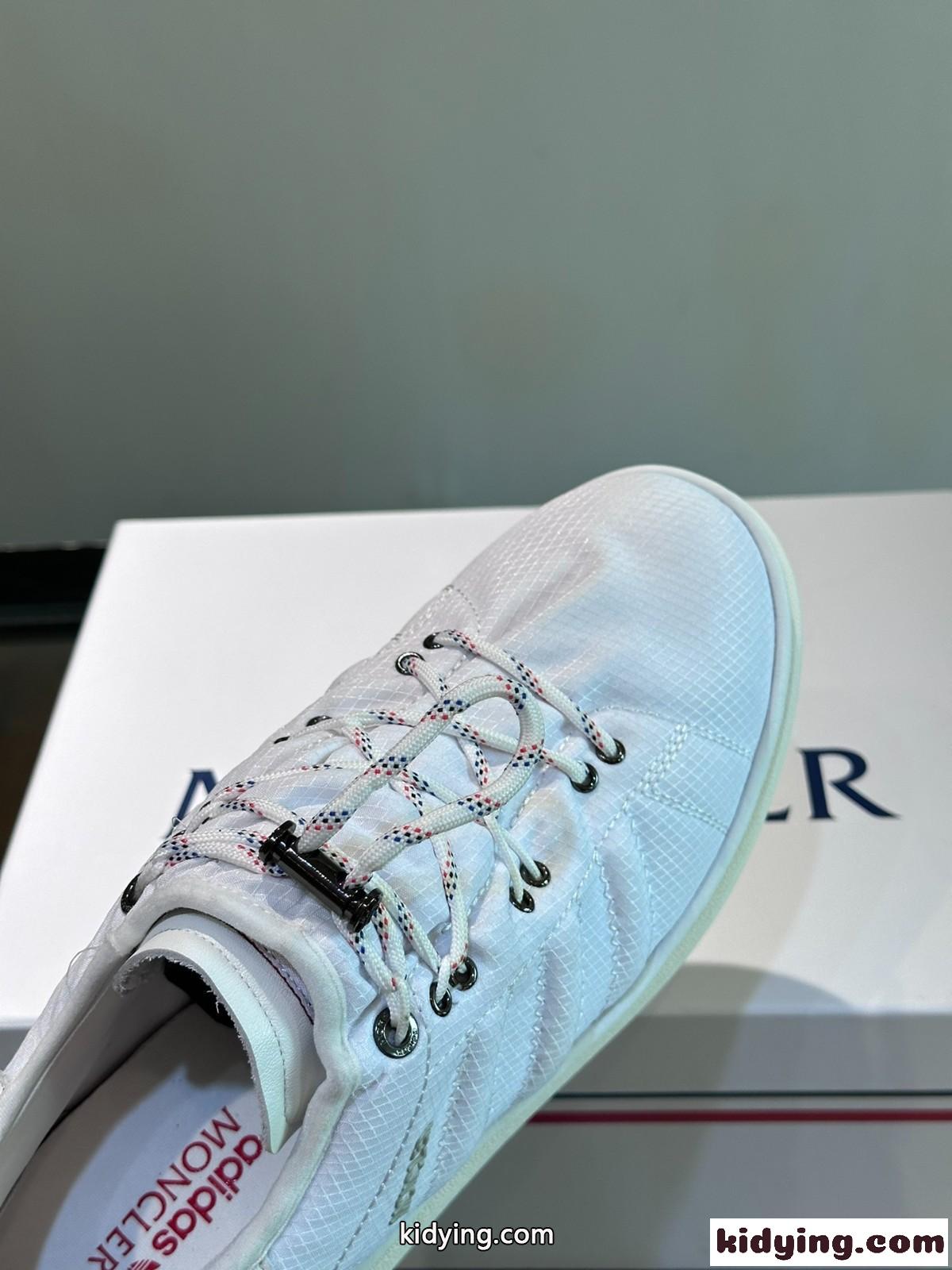 MONCLER X ADIDAS ナイロンスニーカー モンクレール スニーカー スーパーコピー ホワイト-3