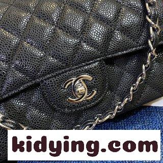 シャネル キャビアの牛革柄 金ボタン シャネル バッグ 人気 色コピー 人気現物のChanel Classic Flap限定-4