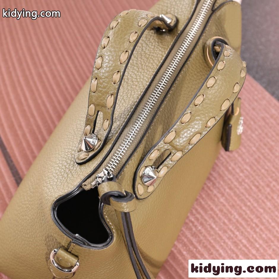 フェンディ バッグ コピー ミディアム ハンドバッグ バイ ザ ウェイ セレリア グリーン-2