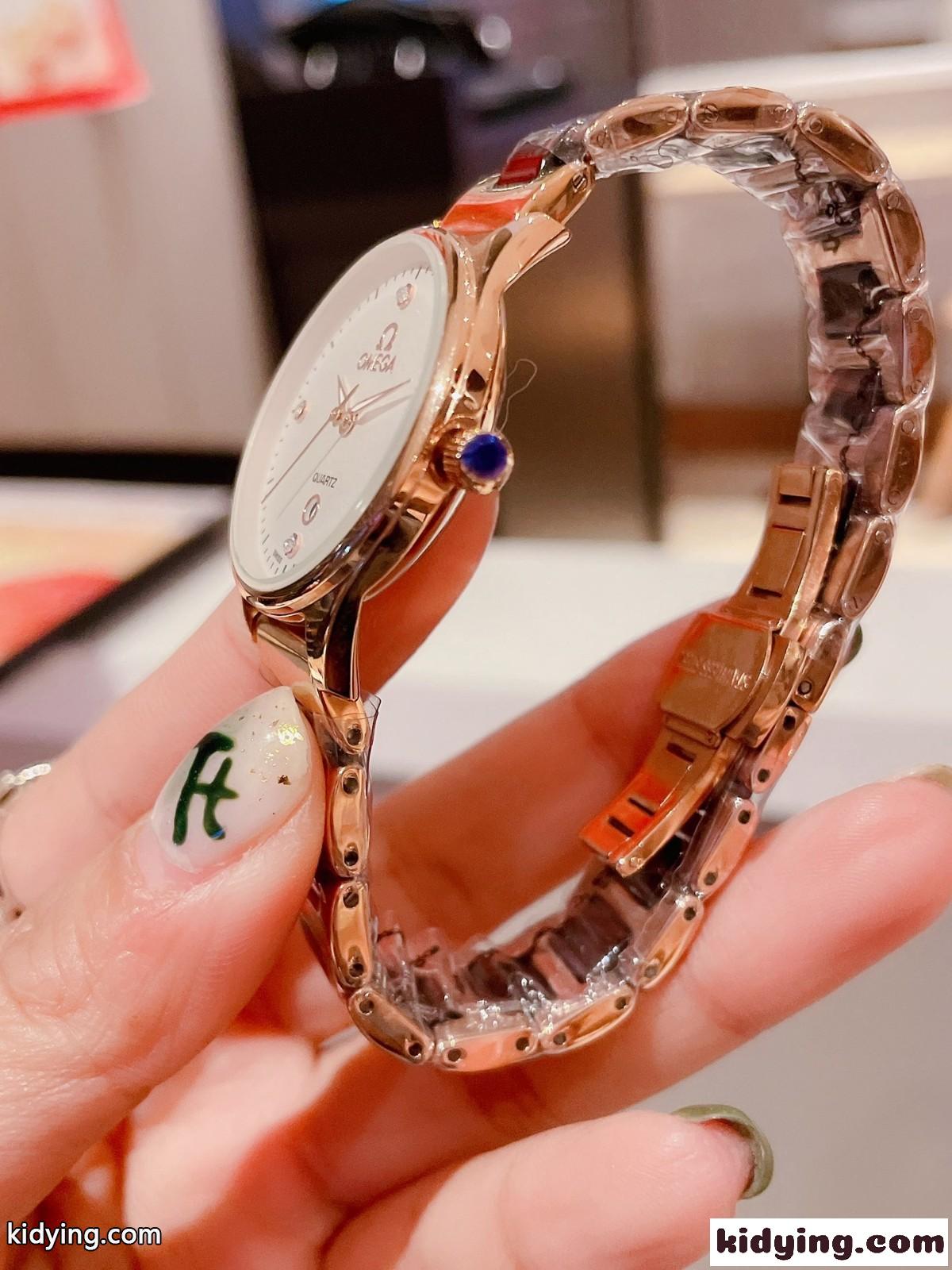 カジュアル きれいめ 32mm レディース オメガ 時計 コピー クォーツ 腕時計 エレガント おしゃれ-6