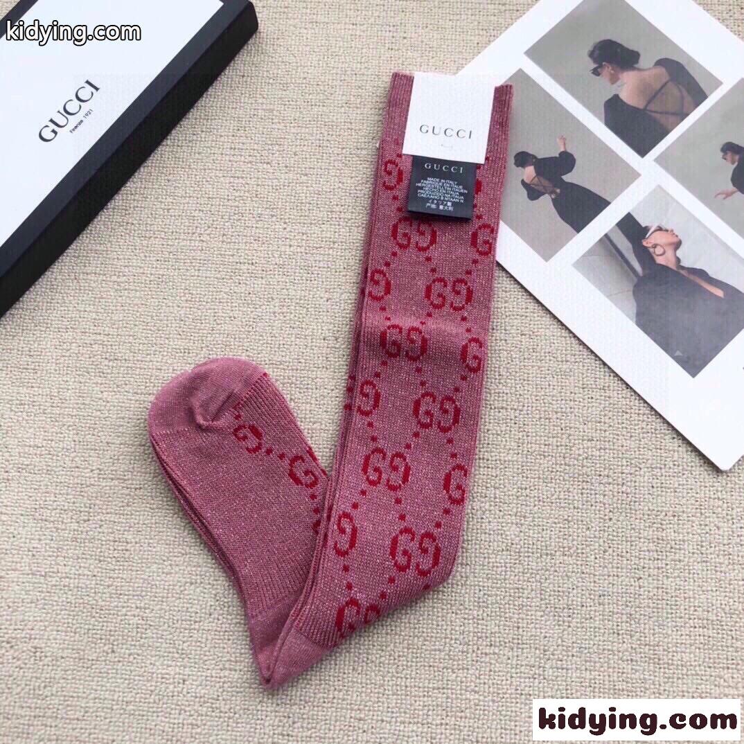 大人気 ハイソックス グッチ ソックス コピー GGジャガード ロングソックス-1