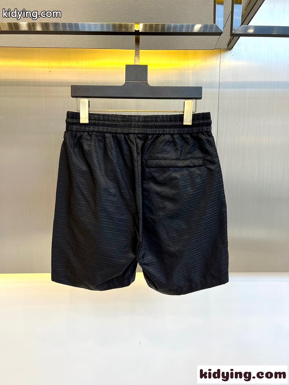 カジュアル 上品 プラダ パンツ コピー メンズ ショートパンツ ブラック-1
