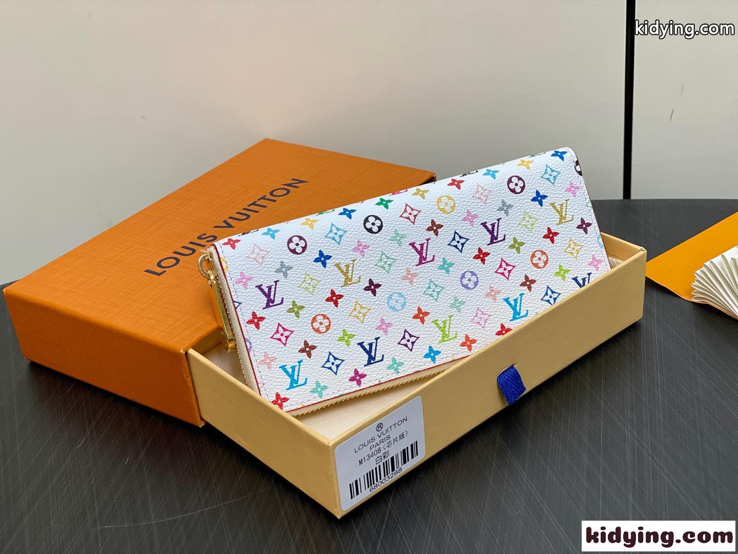 M13408 LV × TM ポルトフォイユ・クレマンス ルイヴィトン 財布 スーパーコピー ホワイト-0
