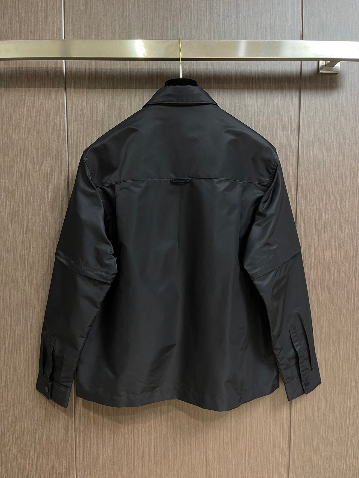 定番 カジュアル ロゴ付き プラダ ジャケット コピー ナイロン アウター-0