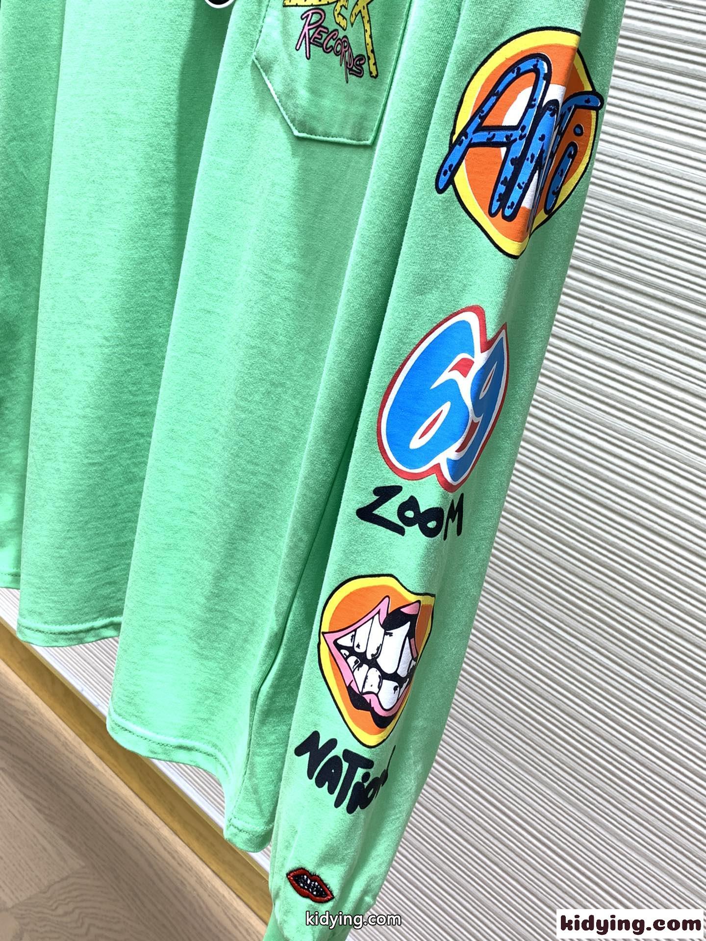 おしゃれ カジュアル プリント 長袖Tシャツ クロムハーツ Tシャツ コピー-4