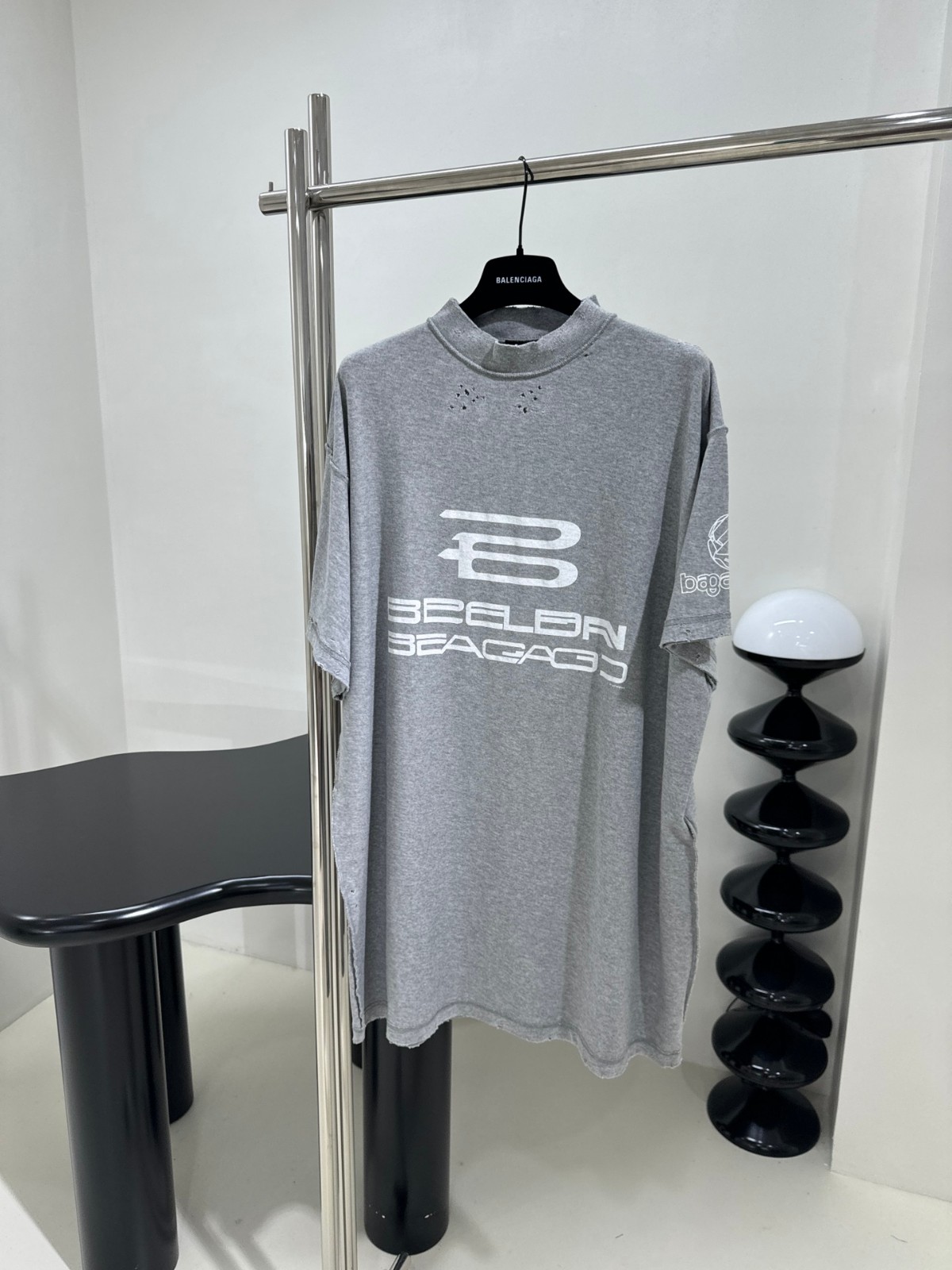 バレンシアガ 半袖Tシャツ コピー オーバーサイズ カジュアル Tシャツ ユニセックス-0