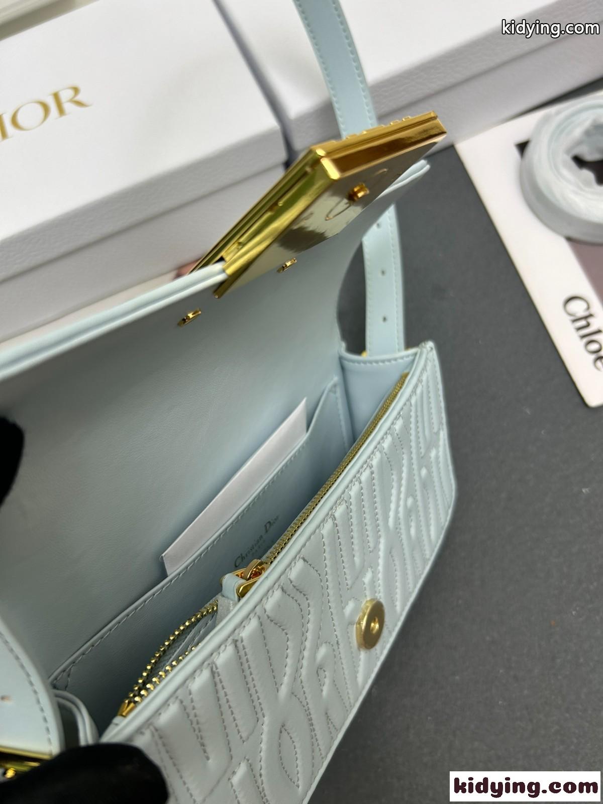 Miss Dior フラップバッグ クリスチャン・ディオール バッグ コピー ブルー-4