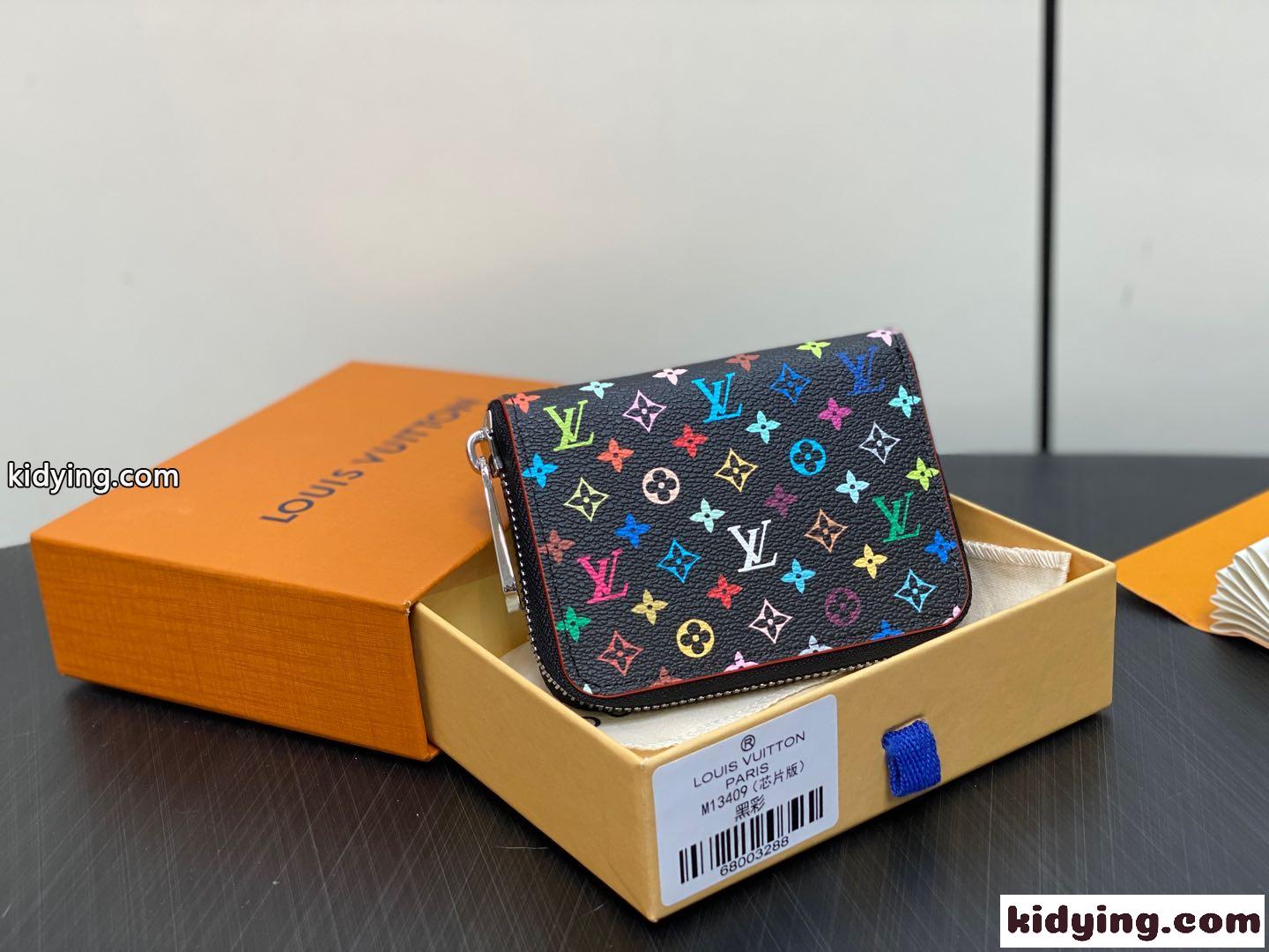 M13409 LV × TM ジッピー・コイン パース ルイヴィトン 財布 スーパーコピー ブラック-2