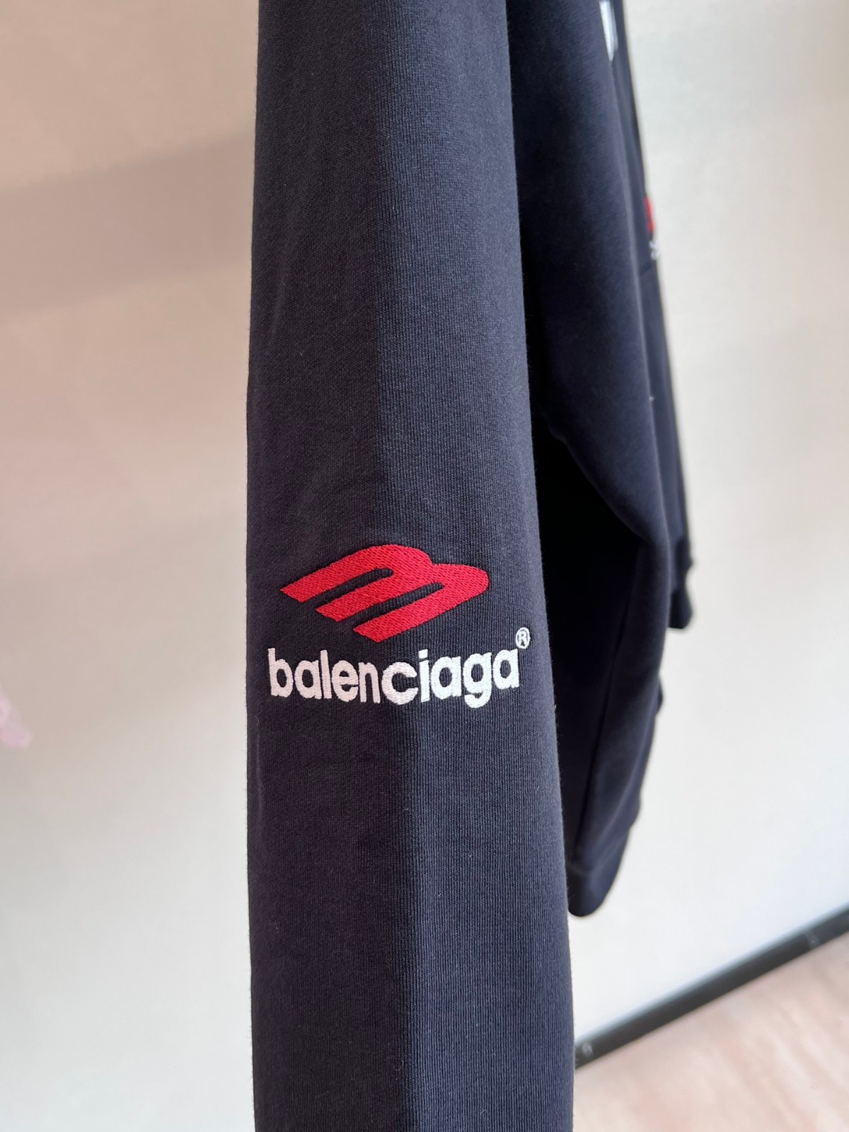 人気 カジュアル バレンシアガ 3B SPORTS ICON HOODIE コピー パーカー-1