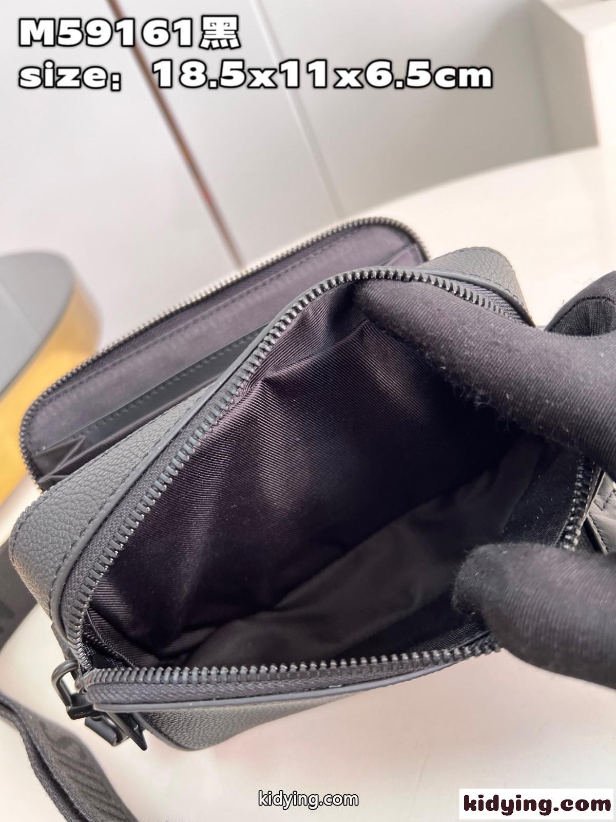 M59161 アルファ・ウエアラブル ウォレット ルイヴィトン バッグ コピー メンズ ショルダーバッグ ブラック-5