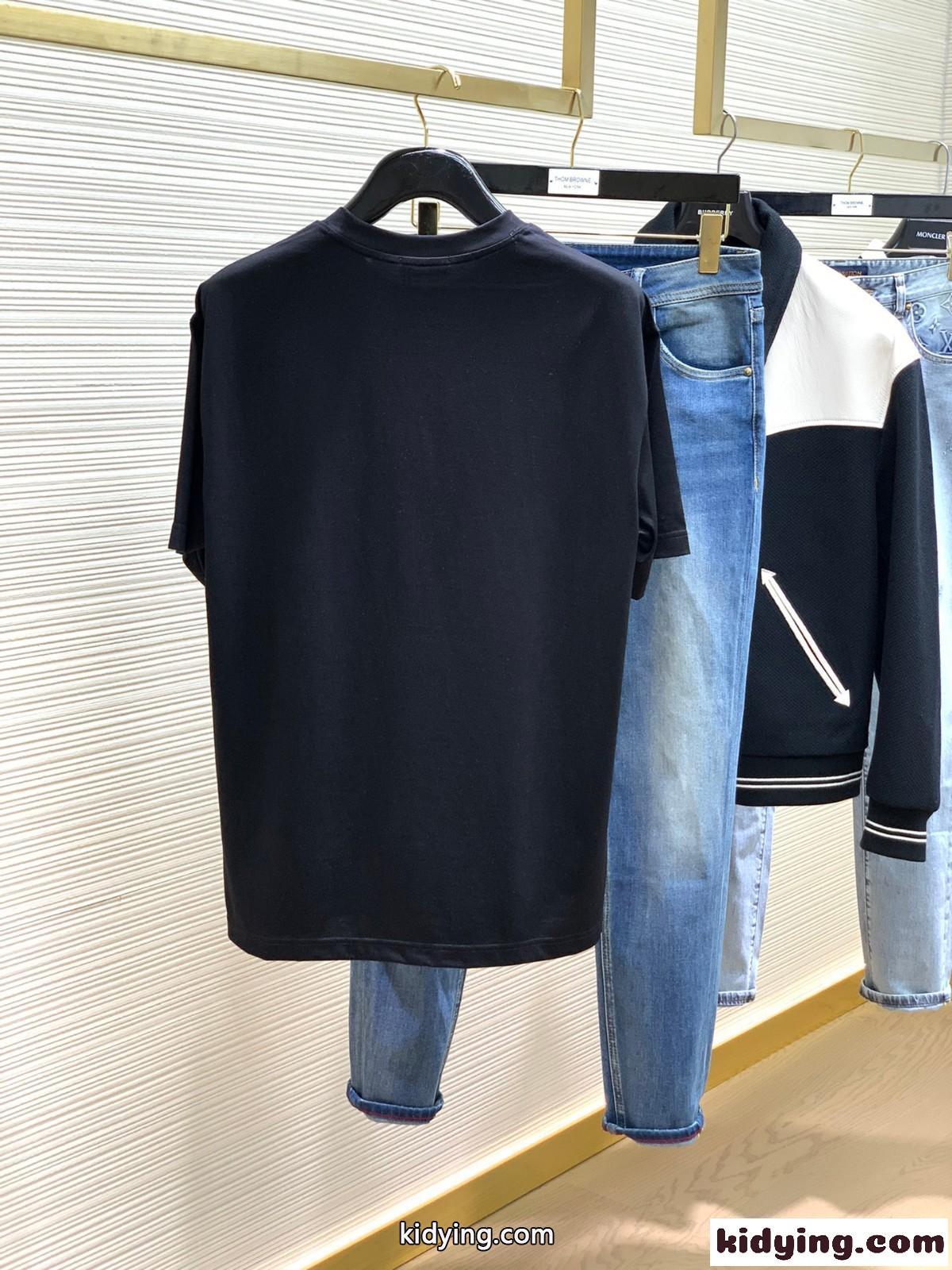 カジュアル 着回し クルーネック クリスチャン・ディオール Tシャツ コピー 半袖 トップス-3