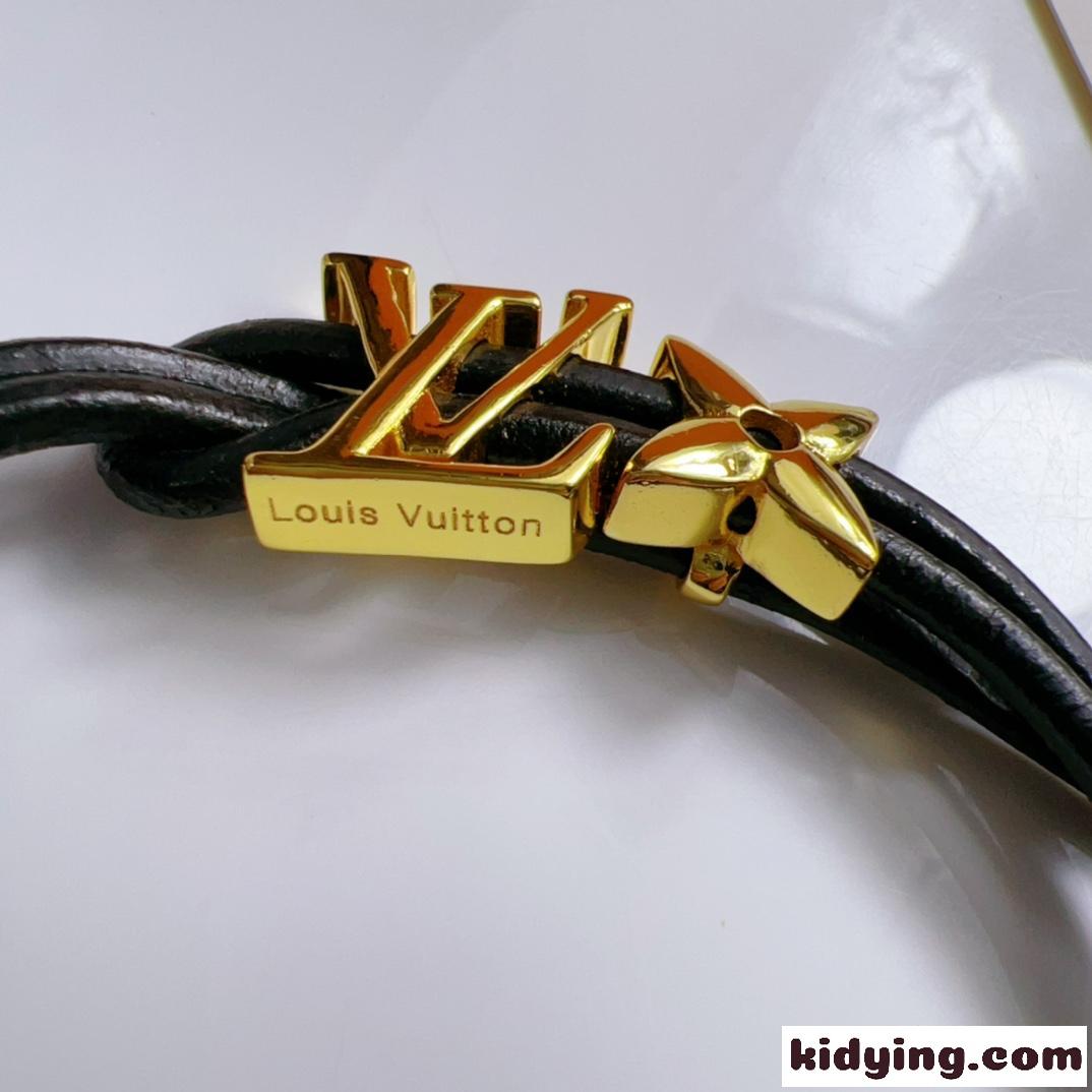 ブレスレット・LV ブルーム ルイヴィトン ブレスレット 偽物 ブラック-1