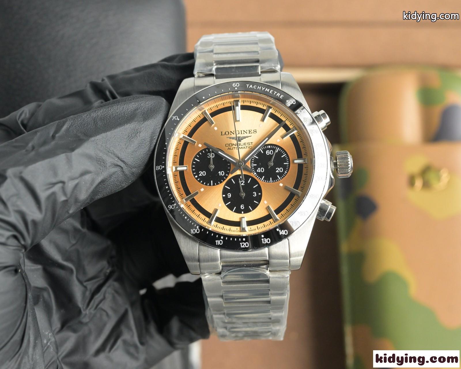 ロンジン 時計 スーパーコピー 42mm エレガント クラシック コンクエスト ウォッチ-2