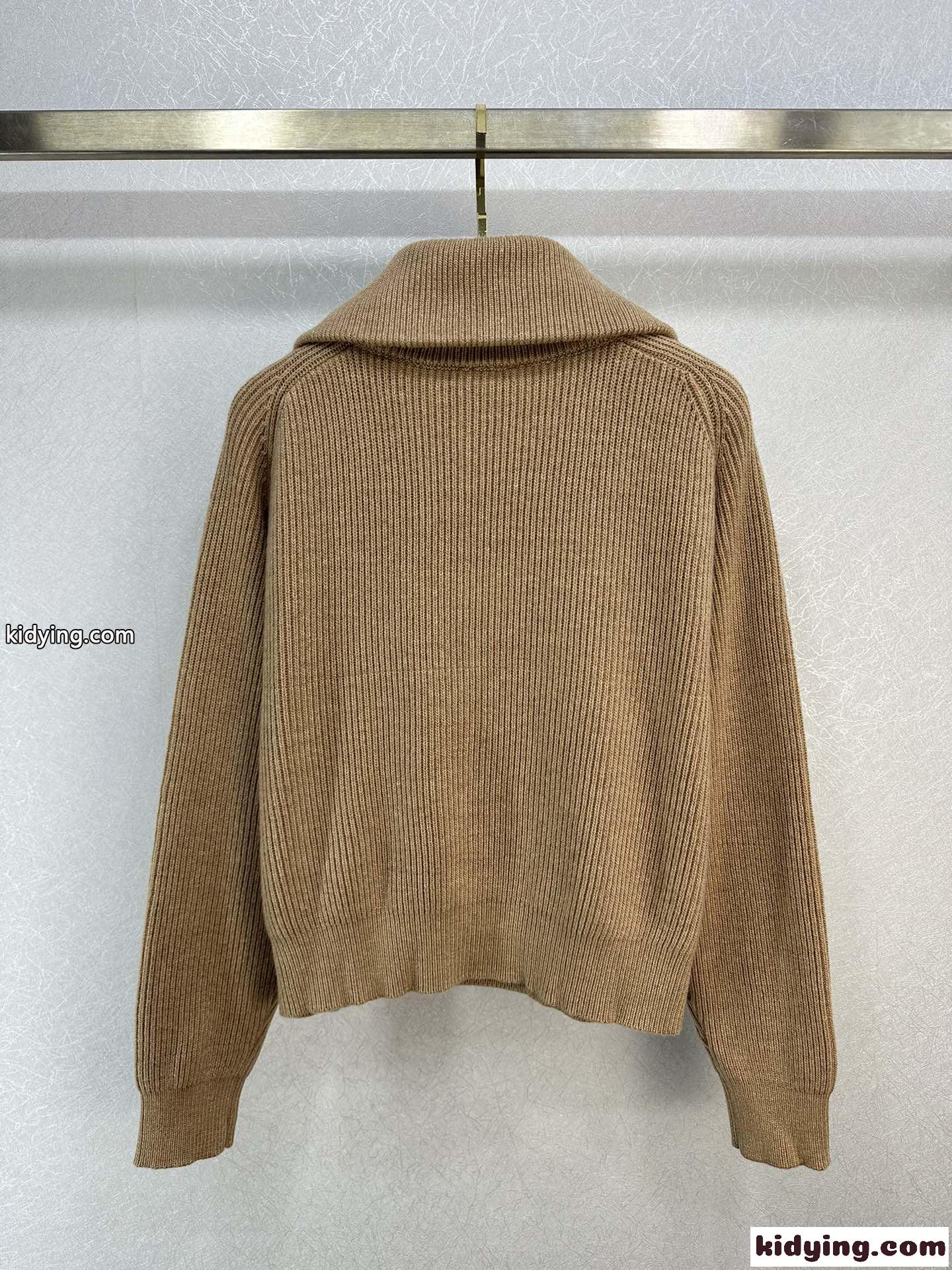 シンプル おしゃれ ヴァルーズ リブニット セリーヌ セーター コピー レディース-4