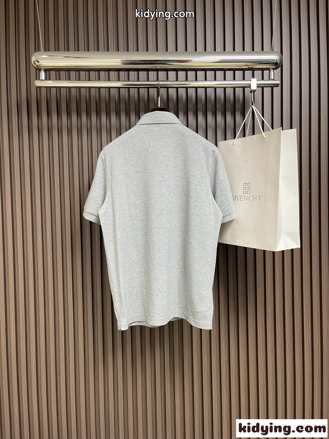 洗練された シンプル ロゴプレート ポロシャツ ドルチェ&ガッバーナ Tシャツ 偽物-1