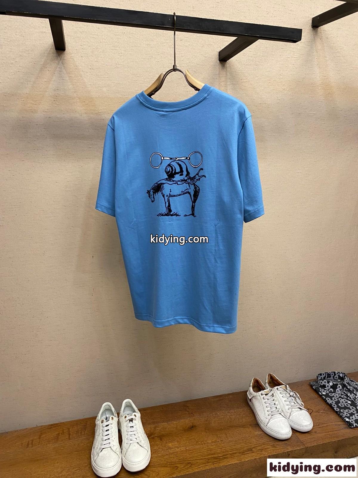 シンプル カジュアル グッチ 半袖Tシャツ コピー コットン ユニセックス-2