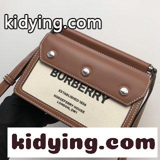 トランペット斜めバックの Title-テルテ手袋 ファッションショーのHorseferryプリントを飾る バーバリー バッグ 人気 コピー-2