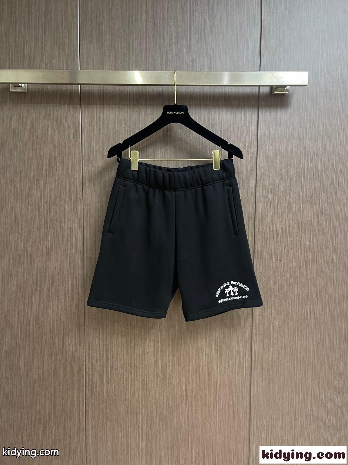 春夏 定番 クロムハーツ カジュアルパンツ コピー メンズ ショートパンツ ブラック-0