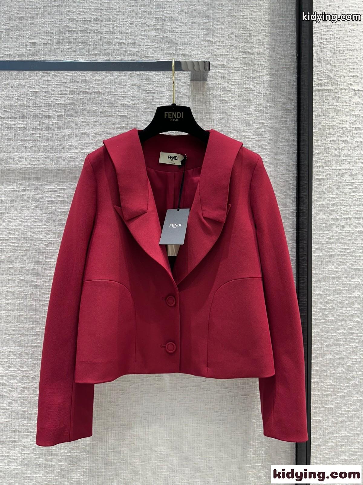 エレガント クロップド丈の ボレロ フェンディ ジャケット コピー レディース-2