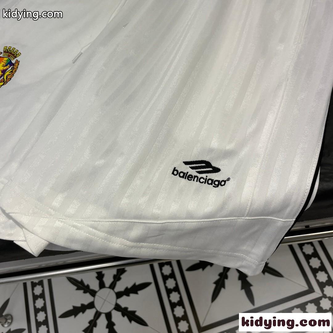 カジュアル SOCCER BAGGY ショートパンツ バレンシアガ パンツ コピー ユニセックス ホワイト-2