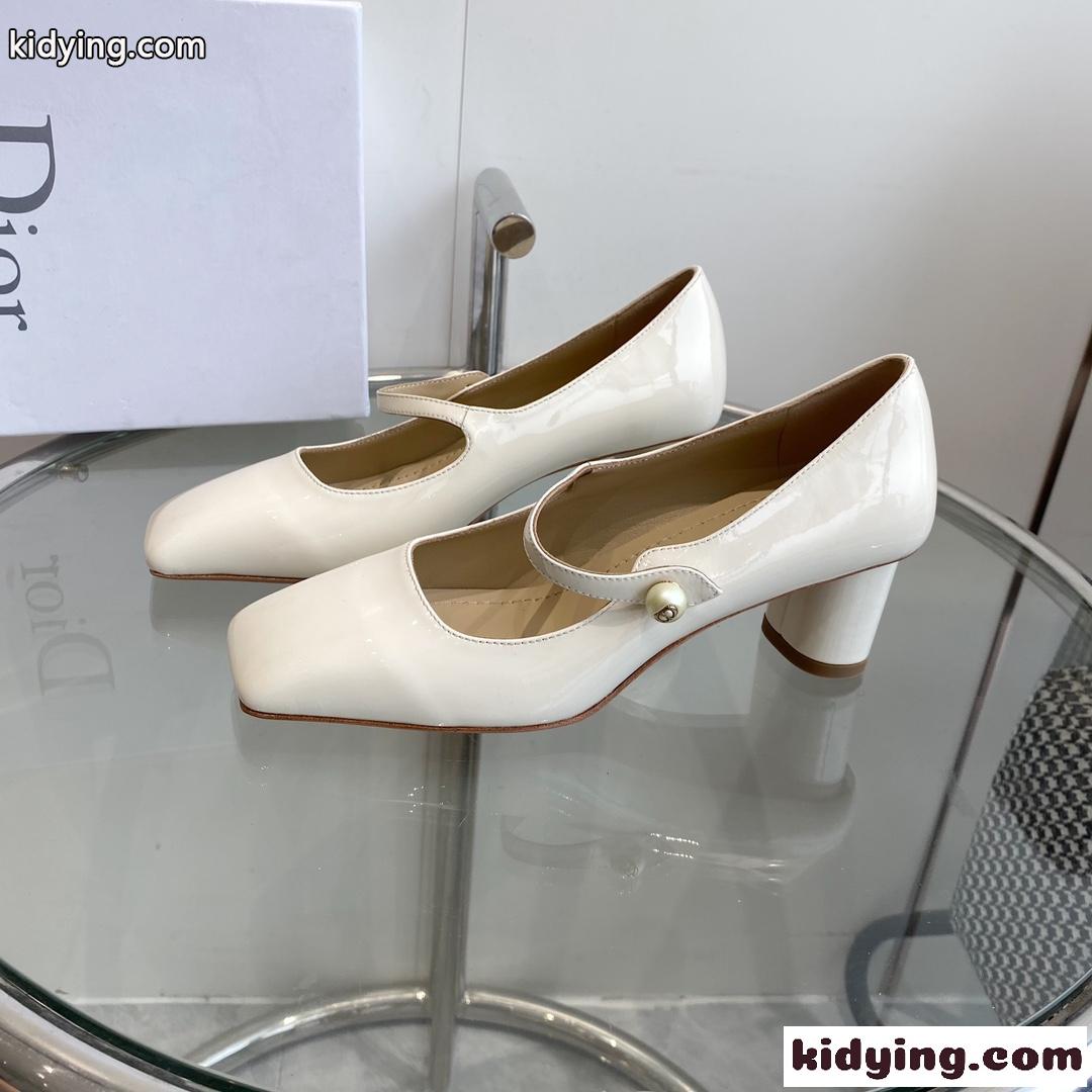 Jolie Dior パンプス クリスチャン・ディオール パンプス スーパーコピー ホワイト-1